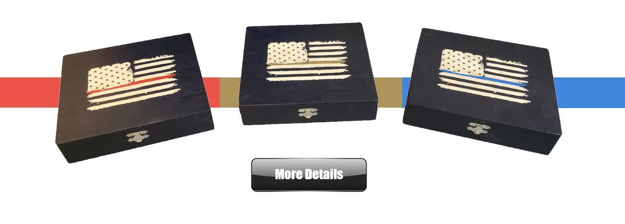 First Responder Keepsake Boxes