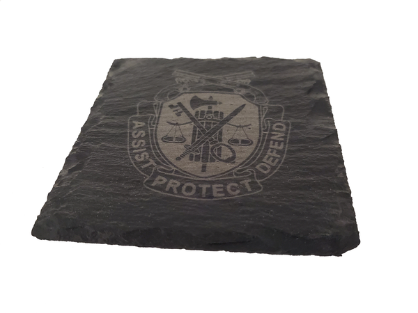 US Army Military Police - MP Slate Coaster Set