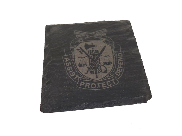 US Army Military Police - MP Slate Coaster Set