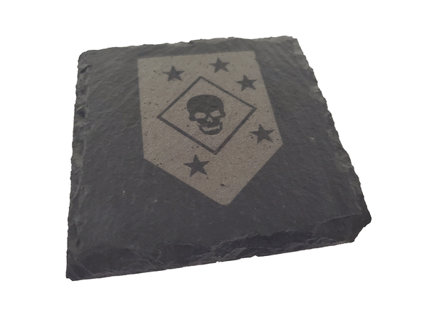 Marine Raiders Slate Coaster Set - USMC - MARSOC